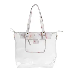 Clear Tote - Wildflowers