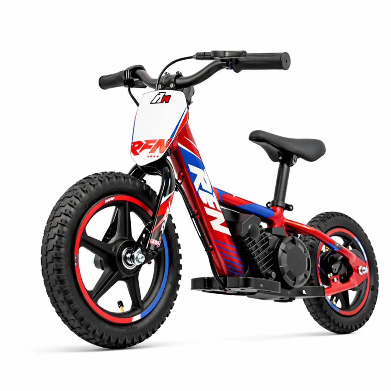 【RFN】12"  Kids Electric Bike for Ages 3–6, Lightweight 22lbs, 2 Safe Speed Modes (3.7/8 mph), 7.5-Mile Range, CE/UL + Magnetic Wrist Tether – The Best Choice from First Ride to True Passion