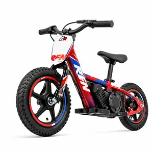 【RFN】12"  Kids Electric Bike for Ages 3–6, Lightweight 22lbs, 2 Safe Speed Modes (3.7/8 mph), 7.5-Mile Range, CE/UL + Magnetic Wrist Tether – The Best Choice from First Ride to True Passion