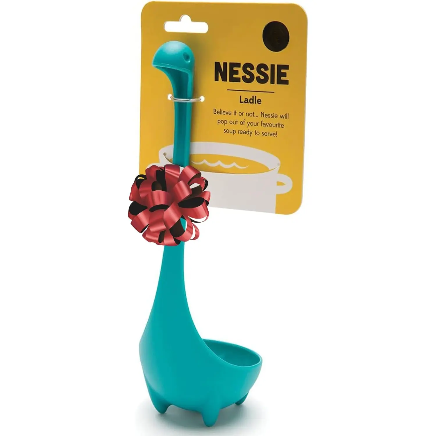 The Original Nessie Ladle - Soup Ladle, Cute Gifts, Funny Kitchen Gadgets, Loch Ness design, Cooking Gifts for Mom - Cute and Practical Kitchen Utensils -  Gifts for Women