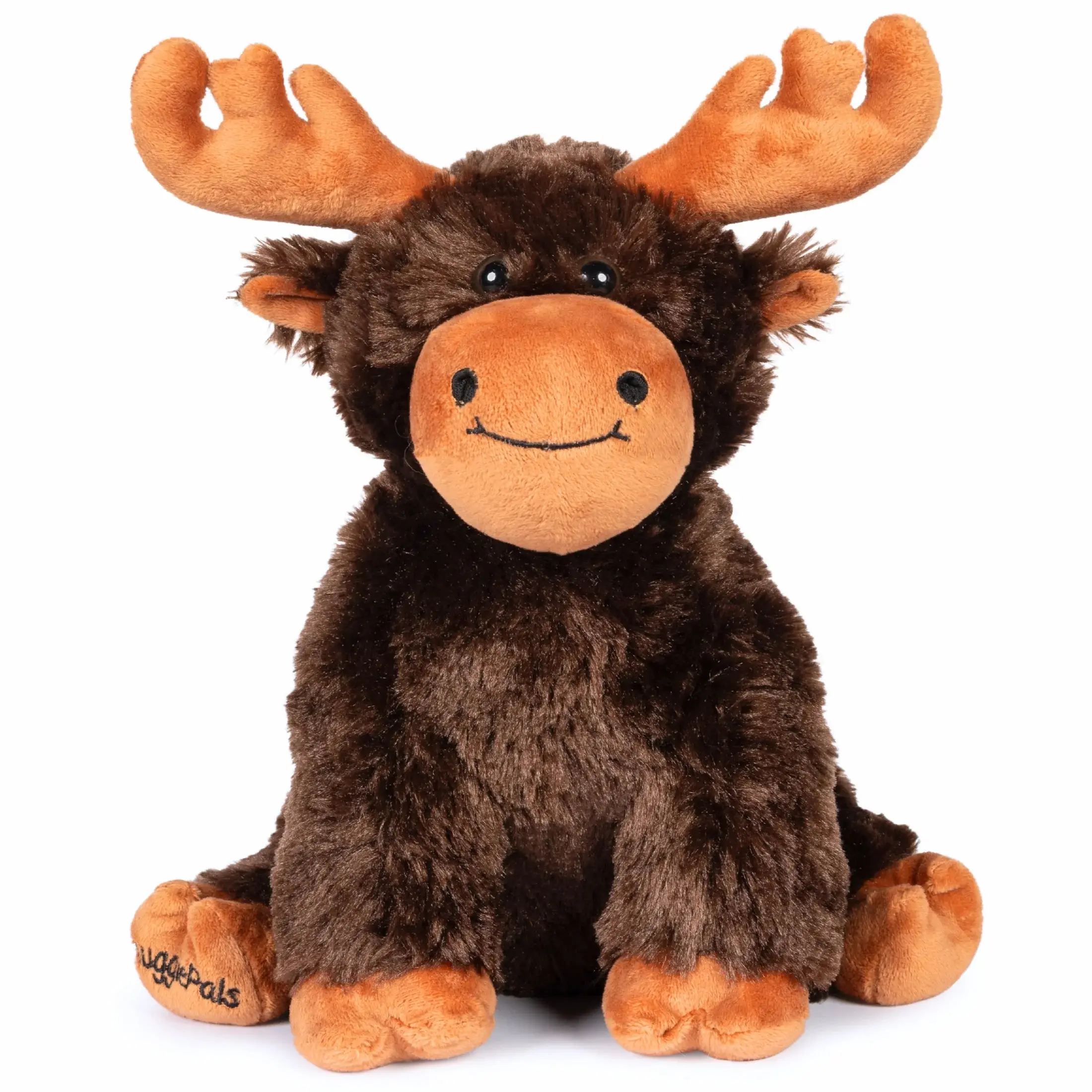Mini Moose SnugglePal | 2.5lbs, 12" | Heatable & Coolable | Mini Moose Weighted Stuffed Animal