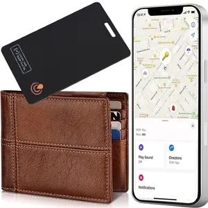 Slim Tracker Card, Wallet Tracker Card, Waterproof Find Locator for Find M, Item Locator for ID Passport, GPS Tracker for Wallet, Suitcase, Waterproof Tracking (iOS Only)