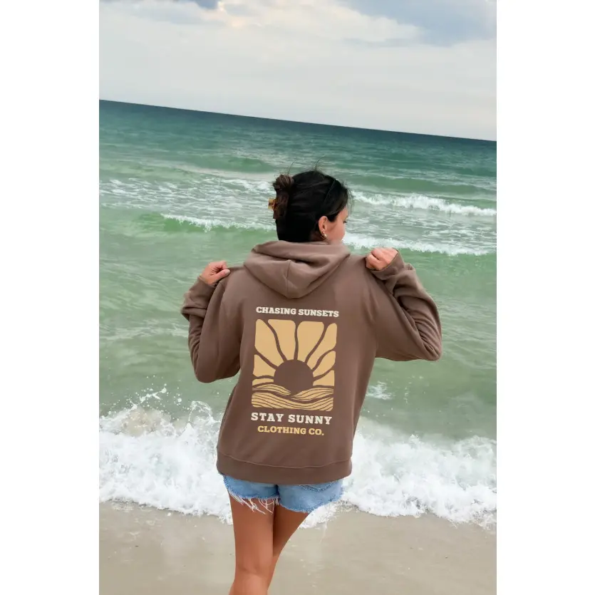 Chasing Sunsets Yellow Hoodie