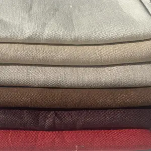 100% Italian Linen Heavy Canvas 16 oz Upholstery/Apparel Fabric By The Yard 60"