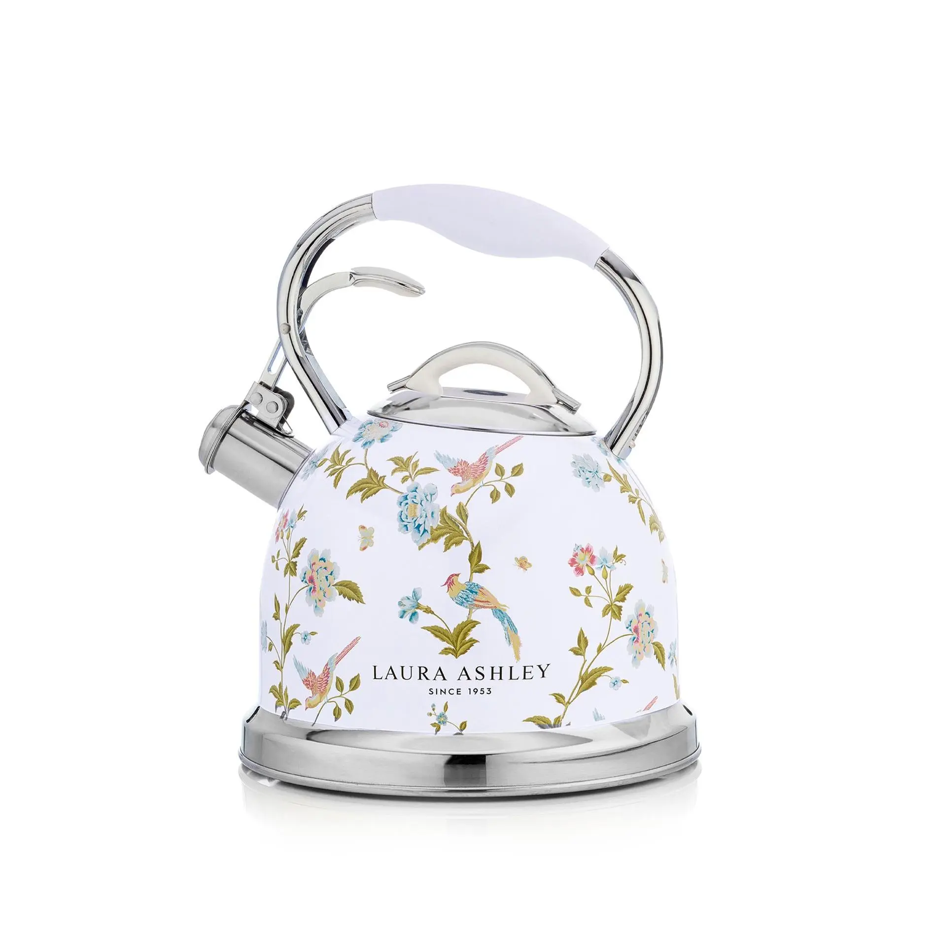 Laura Ashley 10-Cup Stove Top Kettle Laura Ashley 10-Cup Stove Top Kettle