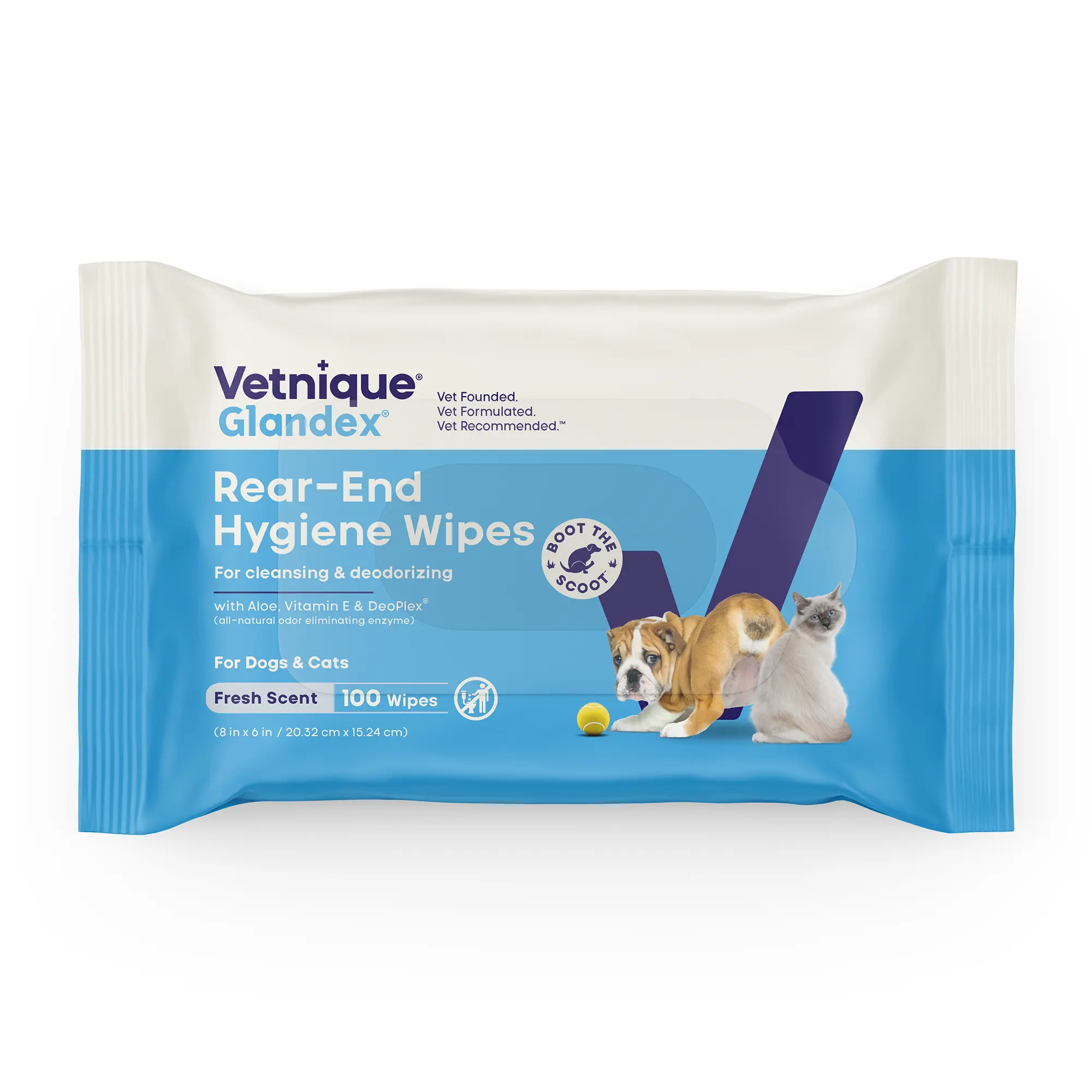 Glandex® Rear-End Hygiene Wipes