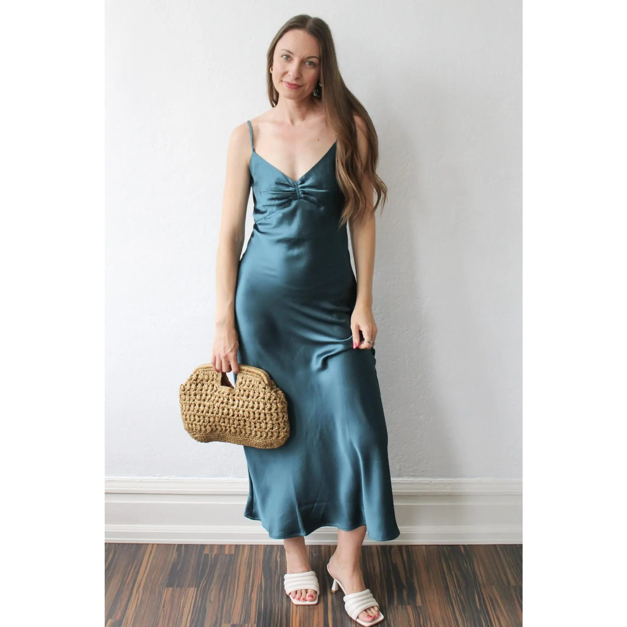 Jasmine Satin Dress