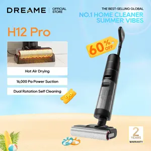 【LIVE】Dreame H12 PRO Wet Dry Vacuum Cleaner, Rechargeable Cordless for Hard Floors,One-Step Edge to Edge Cleaning with Hot Air Drying Vacuum Mop Combo