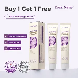 【Buy 1 Get 1 Free】Kreain Nature Skin Soothing Cream 20g – Natural Extract Formula, Hydrating and Nourishing Skin Care, Gentle Moisture Support for Dry and Sensitive Skin, Daily Use
