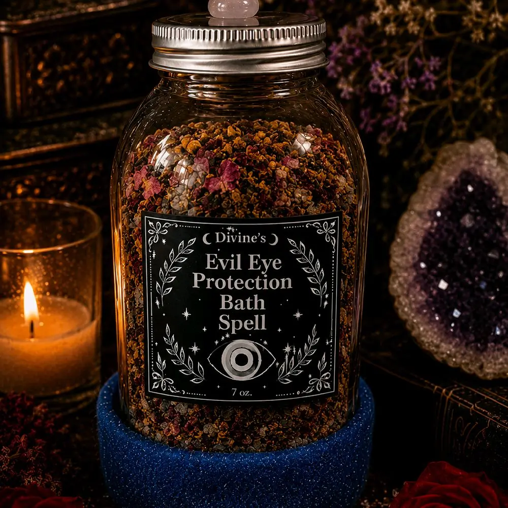 Divine’s Evil Eye Protection Bath + Candle Bundle