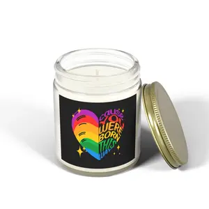 Born This Way - Coconut Apricot Wax Scented Candle - Proud 365