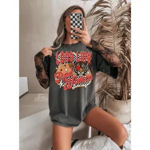 Graphic Tee, Vintage Long Live Rad Women Tiger Shirt, Retro Western Girly Tee, Casual Clothing, Gift For Women