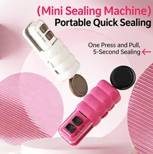 3 in 1 Mini snack bag sealing machine, heat USB rechargeable snack bag selaer, plastic Electric