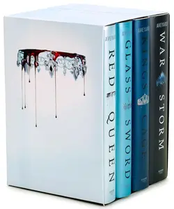 Red Queen 4-Book Hardcover Box Set: Books 1-4 (Red Queen) by Victoria Aveyard [Hardback Book]
