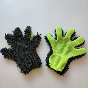 2pcs Ultra Soft Microfiber Car Cleaning Gloves, Gentle on Cars, Ideal for Exterior and Interior, Glass, Home Dusting