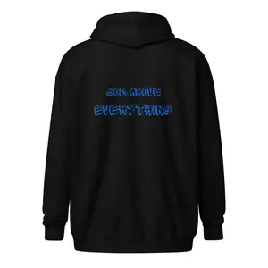God- Unisex heavy blend zip hoodie