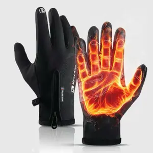Winter thermal touch gloves
