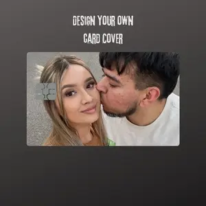 Set of 2 Upload Your Own Debit Card Cover - Customizable with Your Own pictures