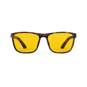 Amber Shield Wayfarer Light Sensitivity Glasses