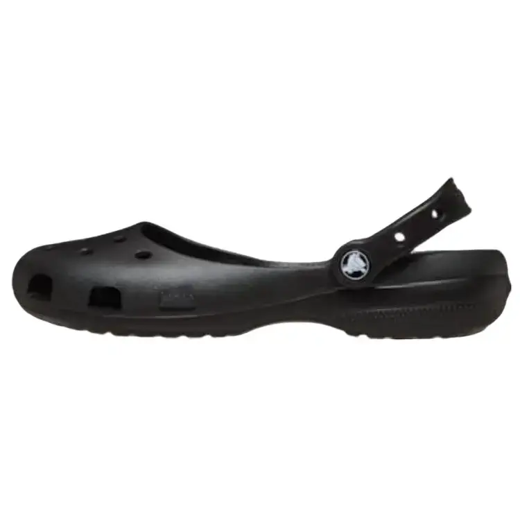 Women's Crocs Classic Ballet Sports Sneaker - Black