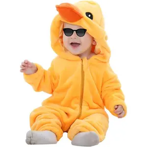 X-GCS20   Unisex Baby Animal Costume Winter Autumn Hooded Romper Halloween Cosplay Jumpsuit Outfits