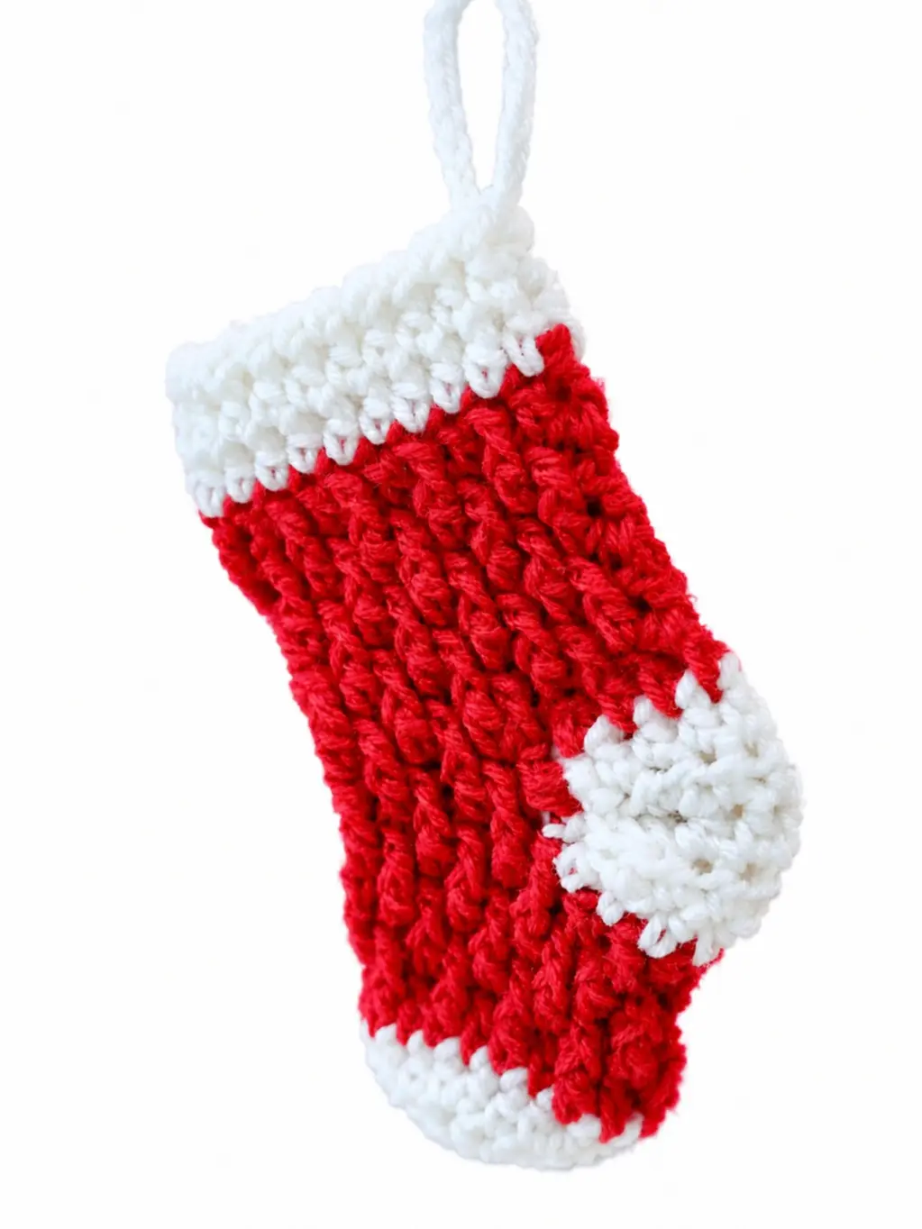 Christmas Decor Mini Crochet Stockings