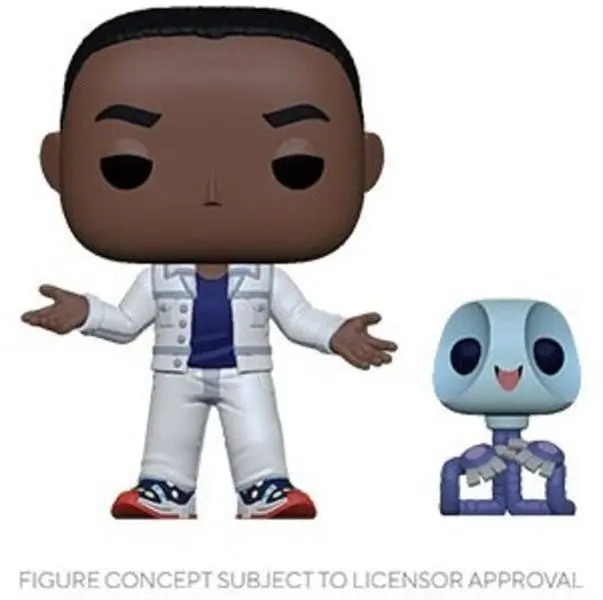 Funko POP! & BUDDY: Space Jam - A New Legacy - AI G with Pete Buddy (MT) 3.75" Tall Vinyl Figure, TV/Movie Character Collectible Statue, Gifts