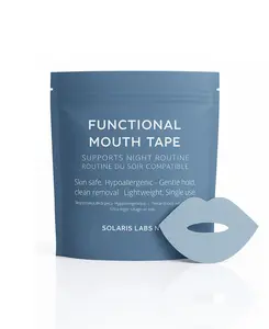 SOLARIS LABS SLNY Gen Functional Mouth Tape - Skin Safe Hypoallergenic Breathable Tape for Nasal Breathing Sleep Aid