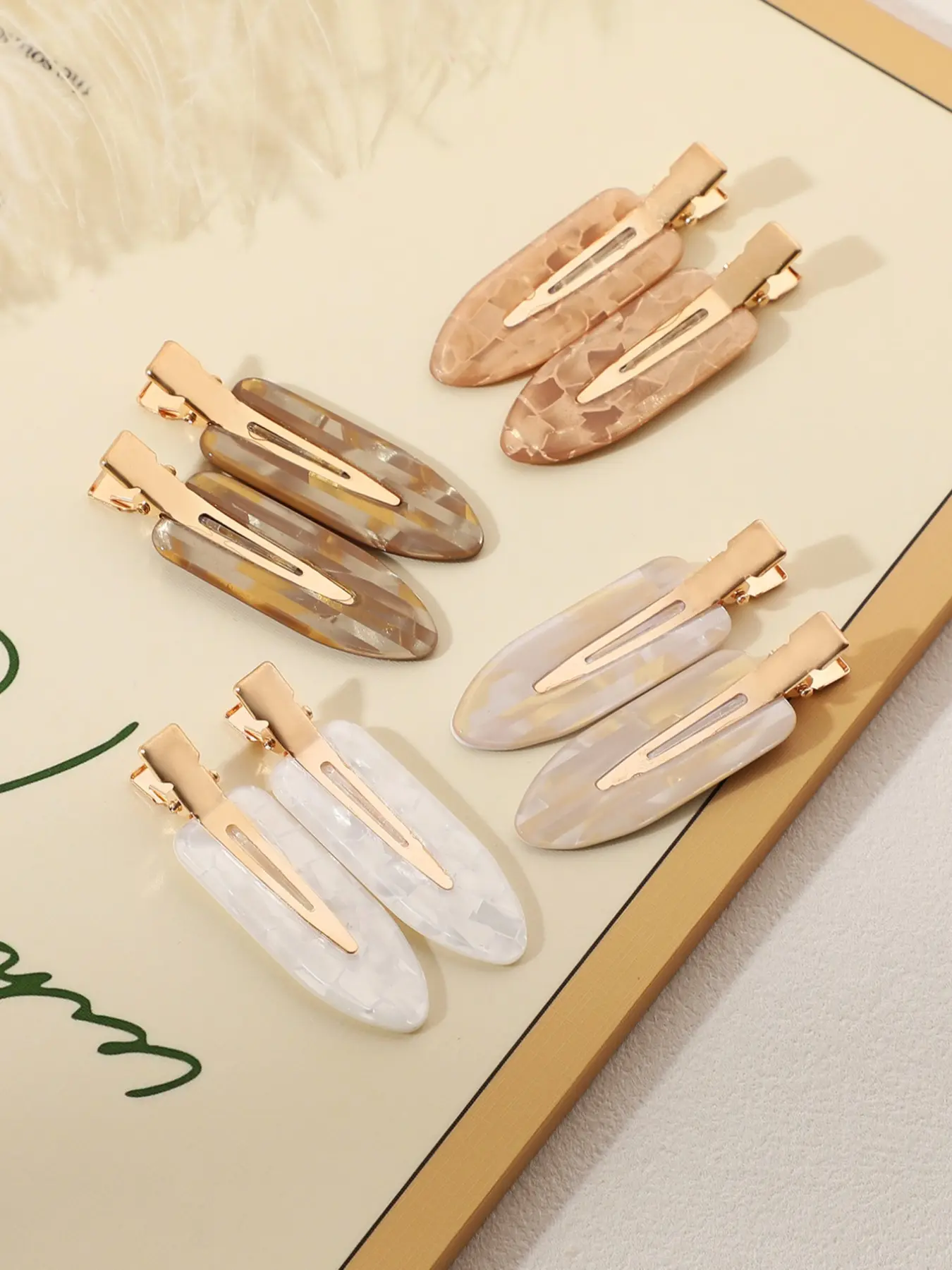 8 Pcs Invisible Hair Clips for Women, New Front Forehead Small Side Clip, Headwear, All Seasons, Flat Hair Clips, Super Cute Clips, Cute Hair Accessories