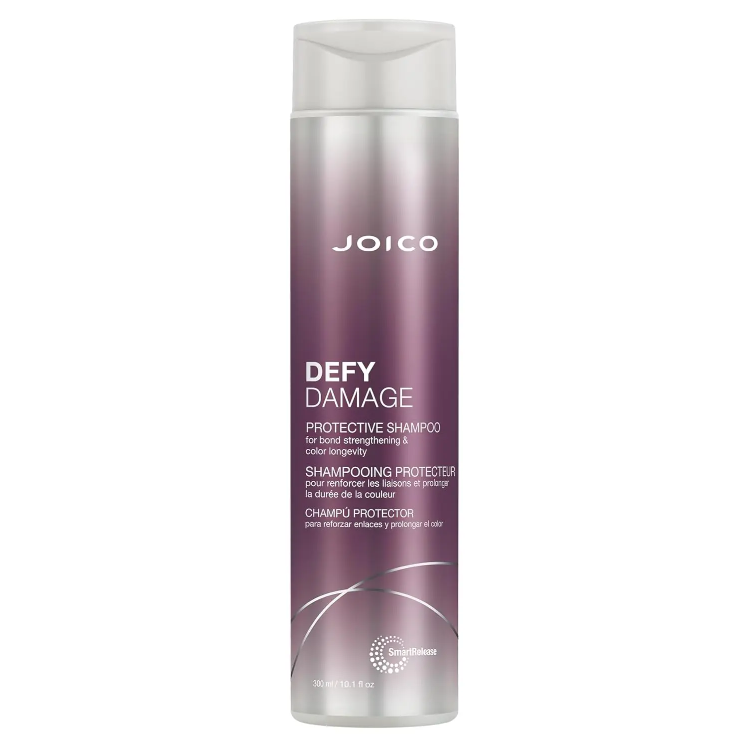 Joico Defy Damage Protective Shampoo for Color-Treated Hair Strengthen Bonds Preserve Hair Color with Moringa Seed Oil & Arginine 300ml