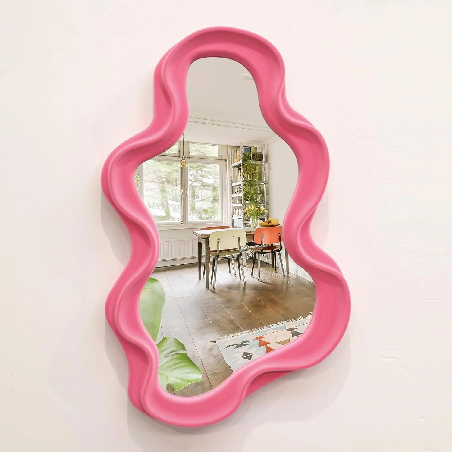 Wavy Mirror Wall Decor for Living Room Wavy Mirror Wall Decor for Living Room