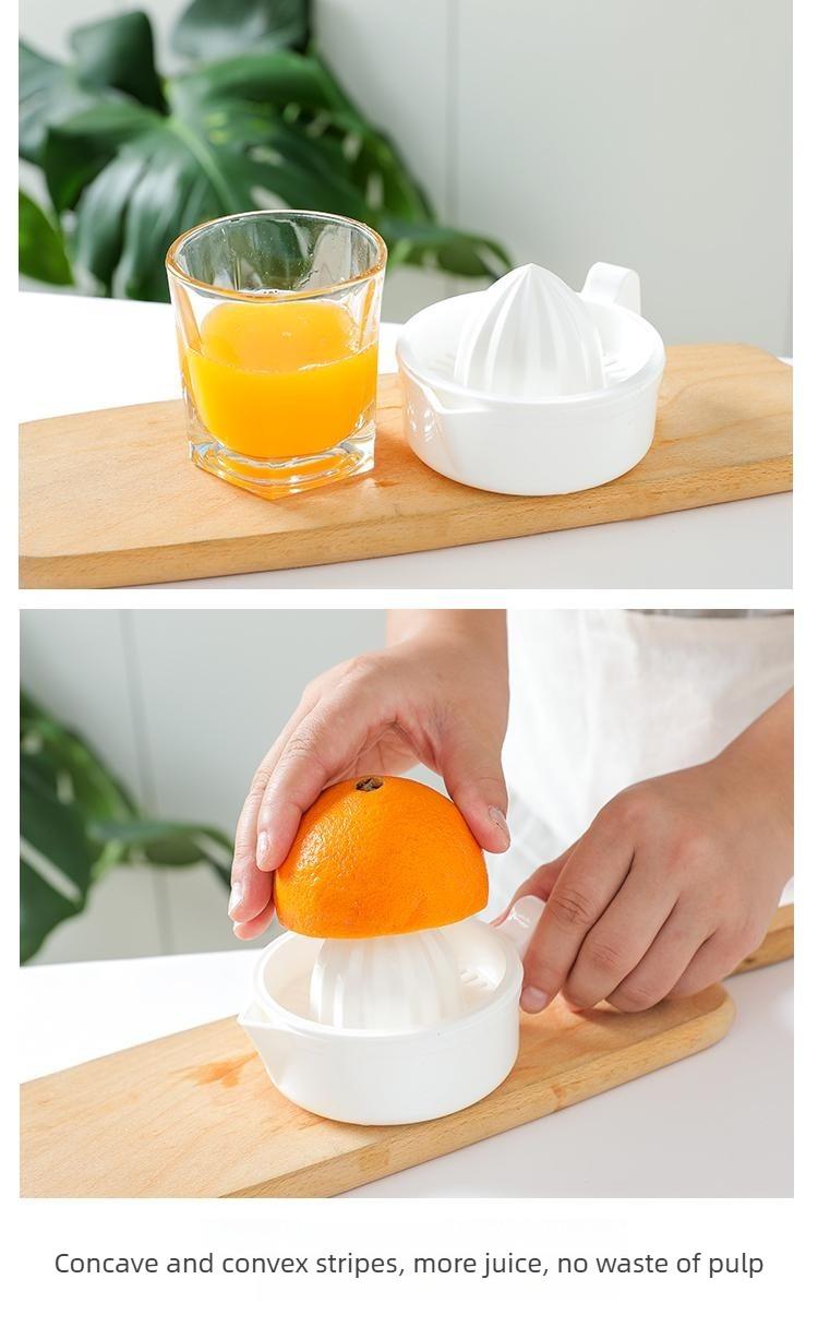 2PCS Orange & Lemon Manual Juicer, Multifunctional Fruit Juicer for Home Use — Juice Press/Juice Extractor