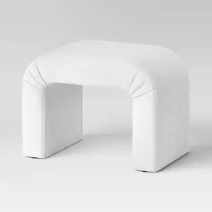 Cicely Waterfall Ottoman Cream Boucle - Threshold Cicely Waterfall Ottoman Cream Boucle - Threshold