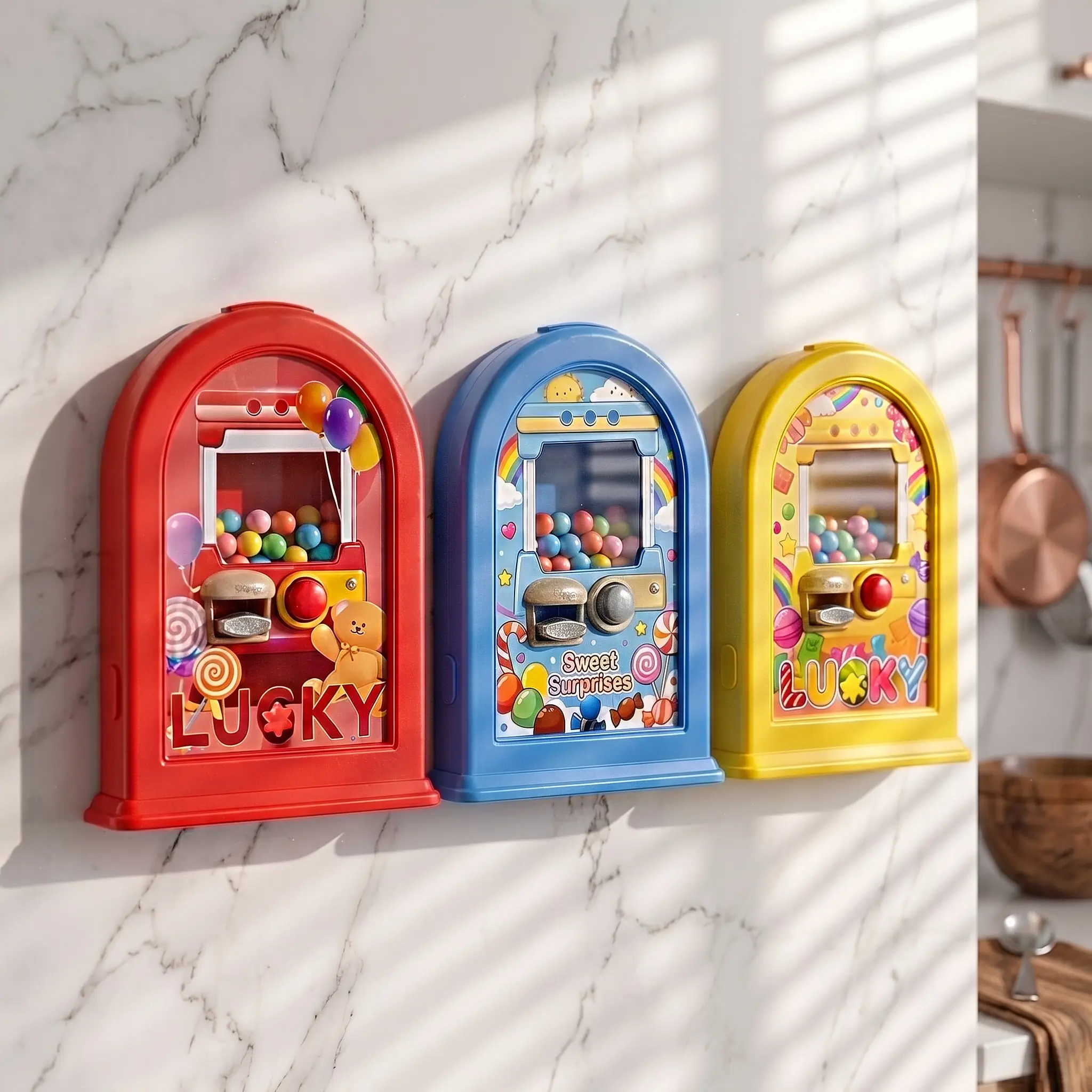 Playful Press-to-Drop Candy Dispenser Picture Frame - Surprise Viral Wall Frame for Sweet Treats, Snacks, Pet Treats, Parties, Interactive Gift for Kids, Pet Lovers