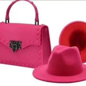 J'adore Fedora Hat - Pink Fedora Hats as Specified Product with No Additional Features or Specifications Provided