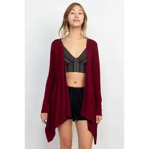 Women's Boho Beats Waterfall Soft Winter Cardigan