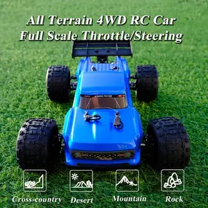 Aluminum Alloy Chassis RC Model Car - 1:12 Scale 4WD Remote Controlled Racing Truck, 40KM/H High Speed, Monster Truck with Battery, Birthday Gift for Kids & Adults, Remote Controlled Car