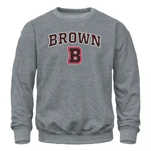 Brown University Spirit Sweatshirt (Charcoal Grey)