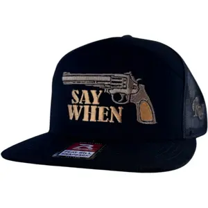 RW SAY WHEN REVOLVER HAT