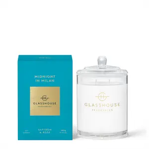 Glasshouse Fragrances - Midnight in Milan Candle