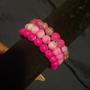 Pink Stack Bracelet