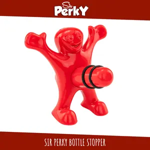 Wine & Beer Bottle Stopper | Novelty Kitchen Utensil by Sir Perky | Perfect for White Elephant, Dirty Santa, Christmas Parties