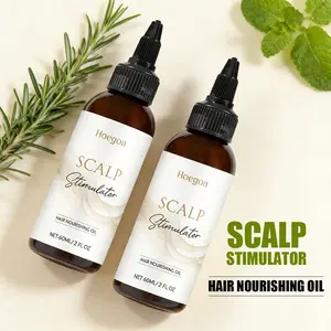 Hoegoa 2-Pack Scalp Treatment Oil, Moisturizing Hair Oil, Rosemary Scalp Tonic | Rosemary & Mint - Boost Growth & Nourish Hair Follicles
