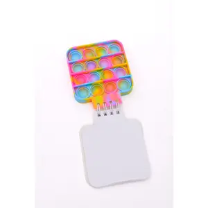 Mini Pop It Notebook in Rainbow