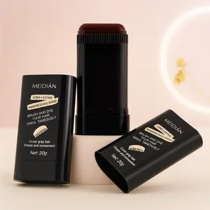 Hair Stick Comb Dyeing Black And White Hair Care Wonder, Natural Coloring, No Damage To Hair Or Scalp, Waterproof, Sweat-Proof, Easy To Color, Portable, Quick, Long-Lasting Luster, Suitable For All Hair Types.