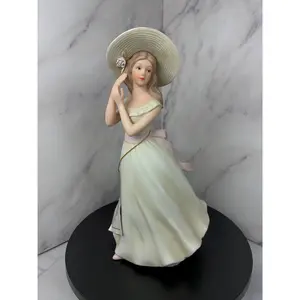 👒 Vintage 1996 Home Interiors "Melanie" Masterpiece Porcelain Figurine 🌸