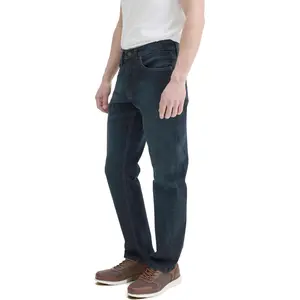 Men's Stretch Jeans – Relaxed Fit Straight Leg Denim – Ultimate Comfort Superflex Jeans
