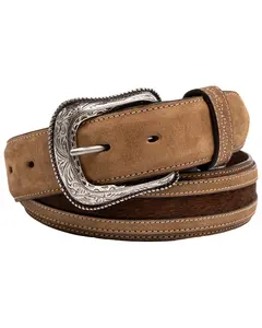 Cody James Men's Men'S Hair-On Praying Cowboy Concho Western Belt - Cjaho19bt3