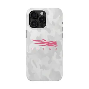 Optifade White Camo Tough Smartphone Case - Shockproof, Durable Hunting Cellphone Shell, Handheld Device Accessory, Perfect Gift For Him/Boyfriend, Compatible With iPhone 17, iPhone 16