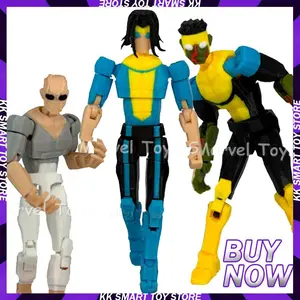 3D Printed Invincible series All Toys Action Figures Anime Model Lucky Dummy 13 Superheroes Multi-Jointed Toys Ornaments Gifts
